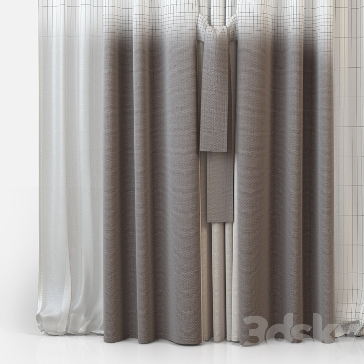 Curtains_m20 3D Model
