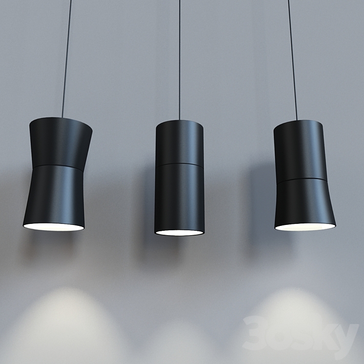 Sentry lamps by Metalarte 3DS Max - thumbnail 1