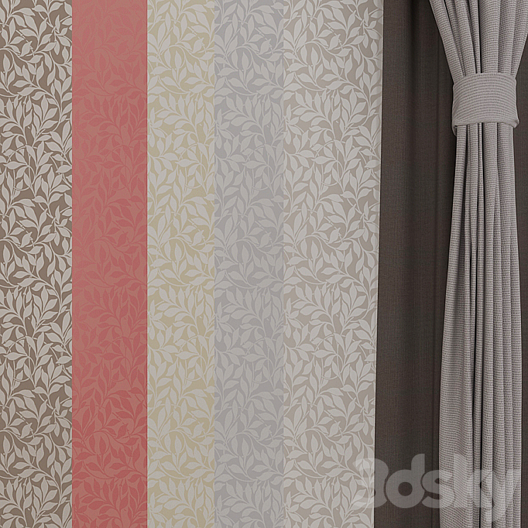Wallpaper Cole - Son Charlie Wilson (5 products ASPEN BRANCH) 3D Model Free