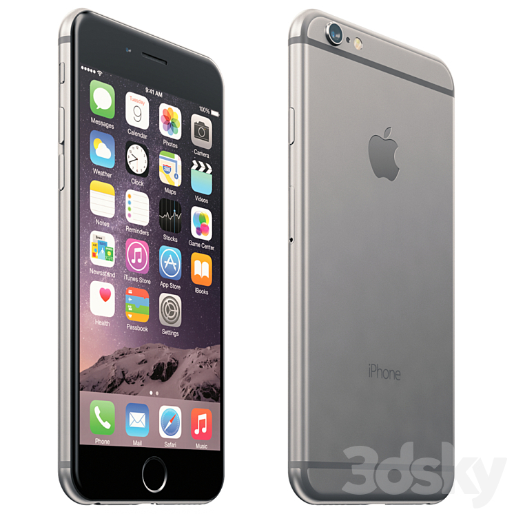Apple Iphone 6 3D Model