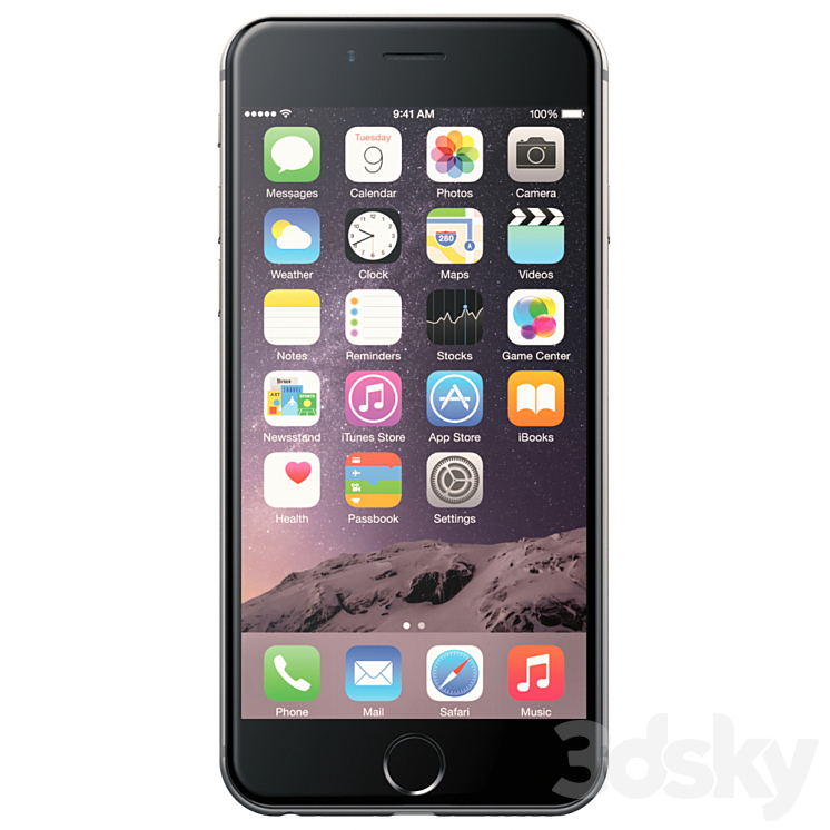 Apple Iphone 6 3D Model
