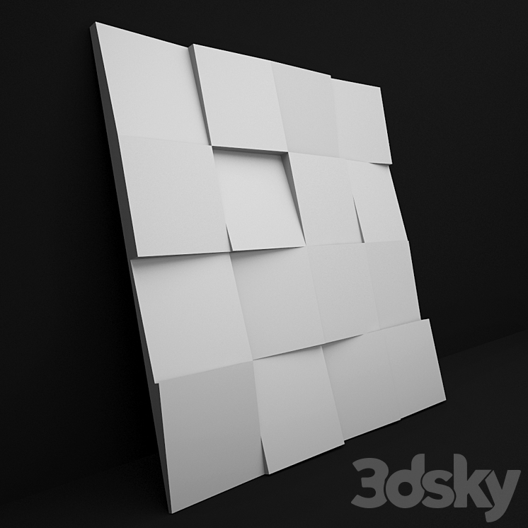 3D panel "Quadro" 3DS Max - thumbnail 2