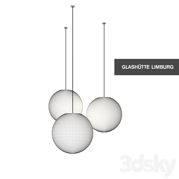 Glaskugel Glashuette Limburg 3D Model