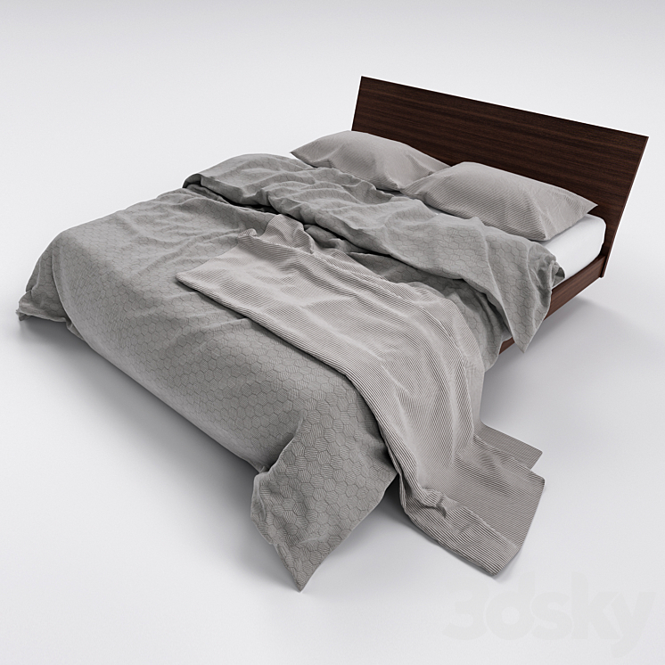 bed 10 3DS Max - thumbnail 2