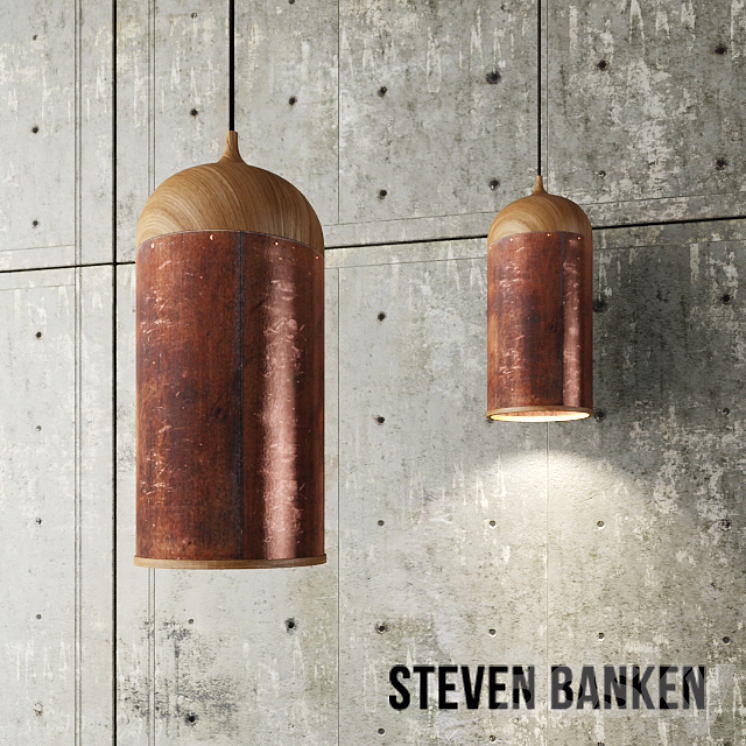 Copper Lamp by Steven Banken 3DS Max - thumbnail 1