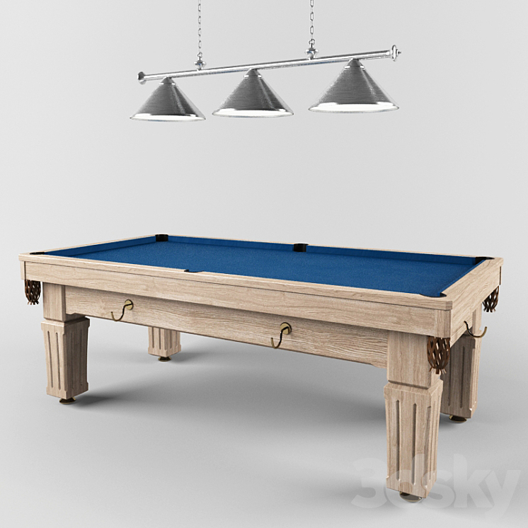 Pool table WIK Chancellor 3D Model