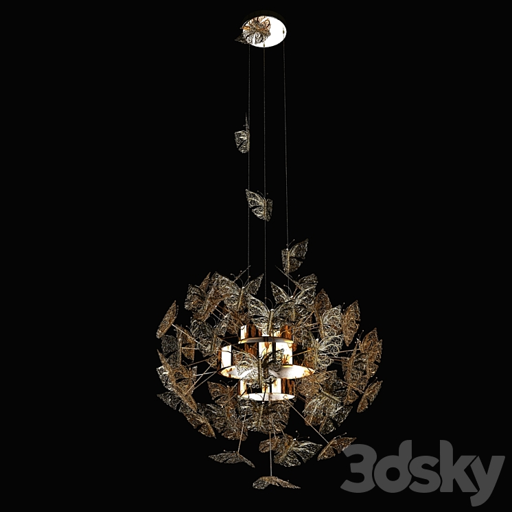 Chandelier Koket Nymph 3DS Max - thumbnail 1