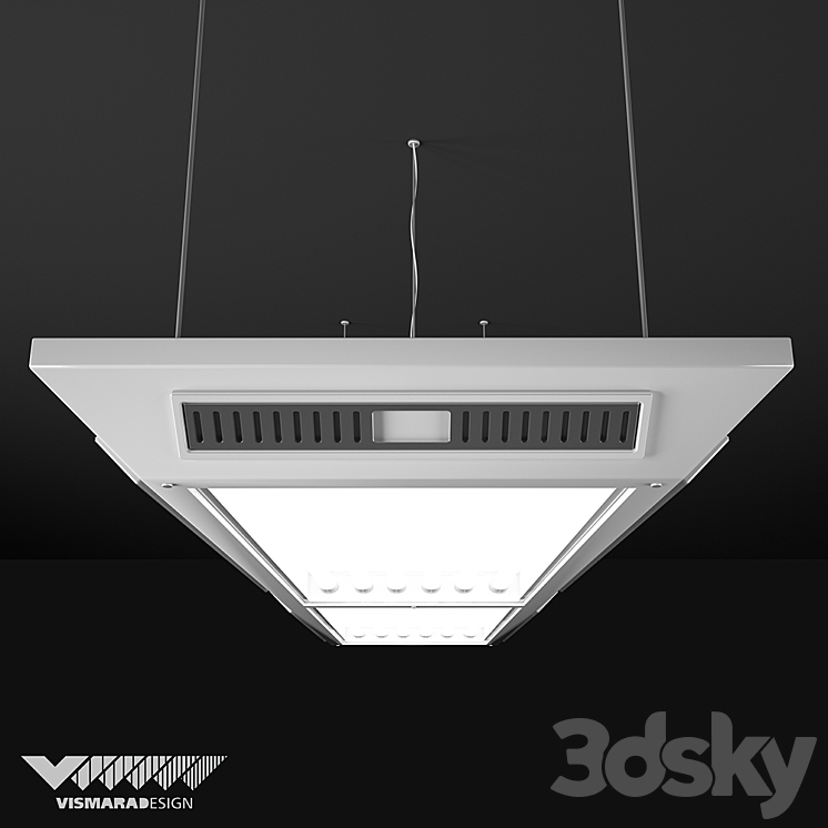 Vismara Design Pool lamp - ART DECO 3D Model