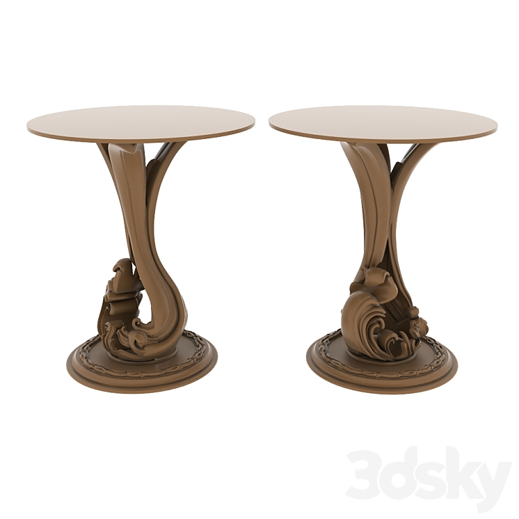 classic table 3D Model