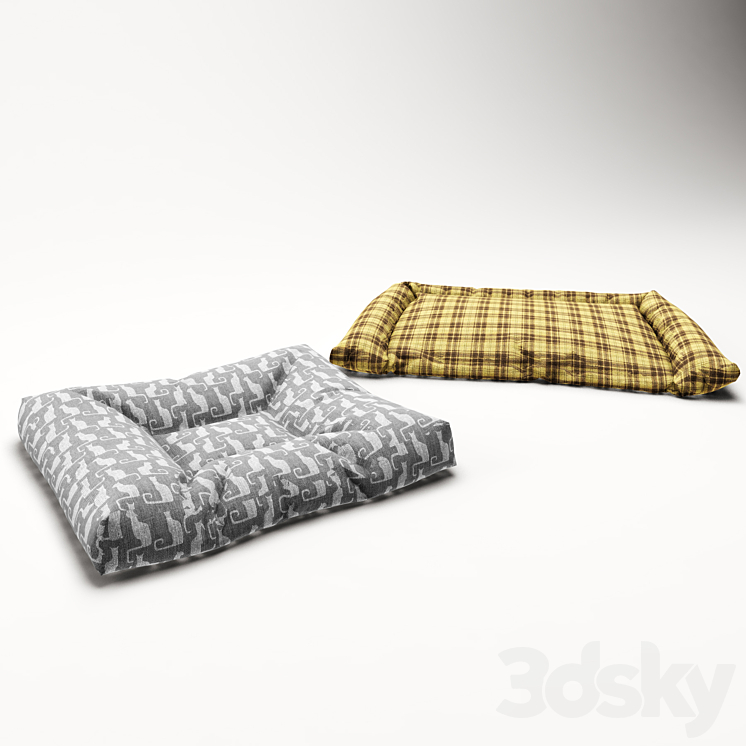 Beds for animals 3DS Max - thumbnail 1