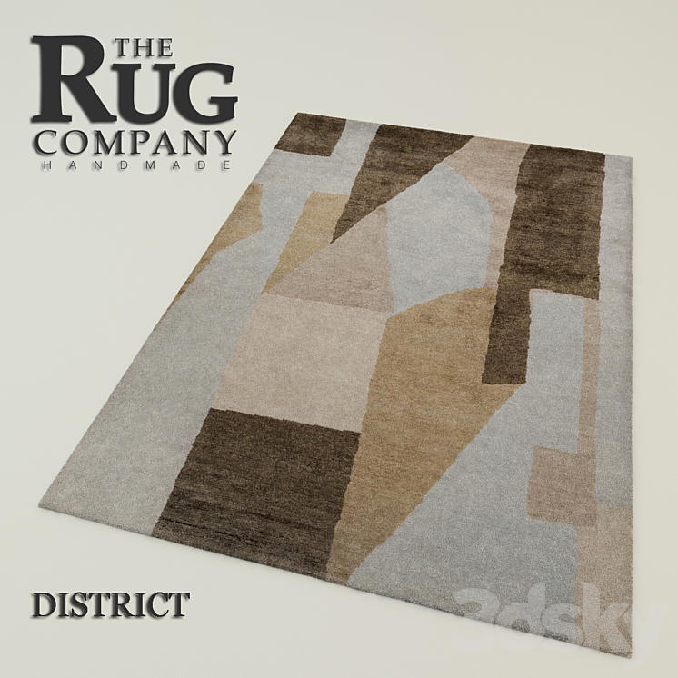 Carpet DISTRICT The Rug Company 3DS Max - thumbnail 1