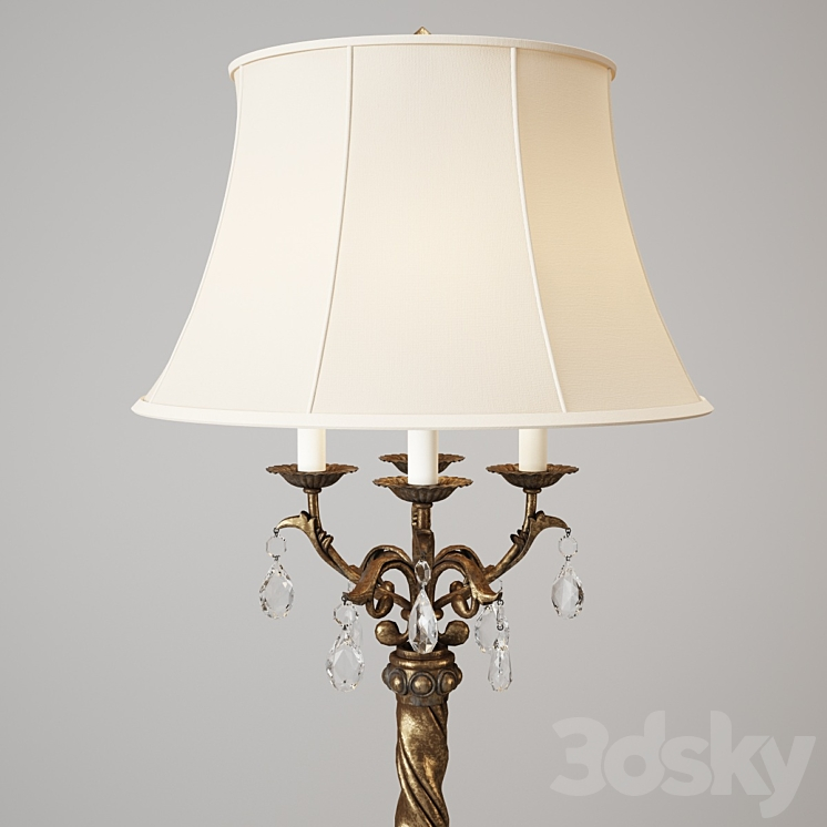 Fine Art Lamps - A Midsummer Nights Dream 163320ST 3D Model