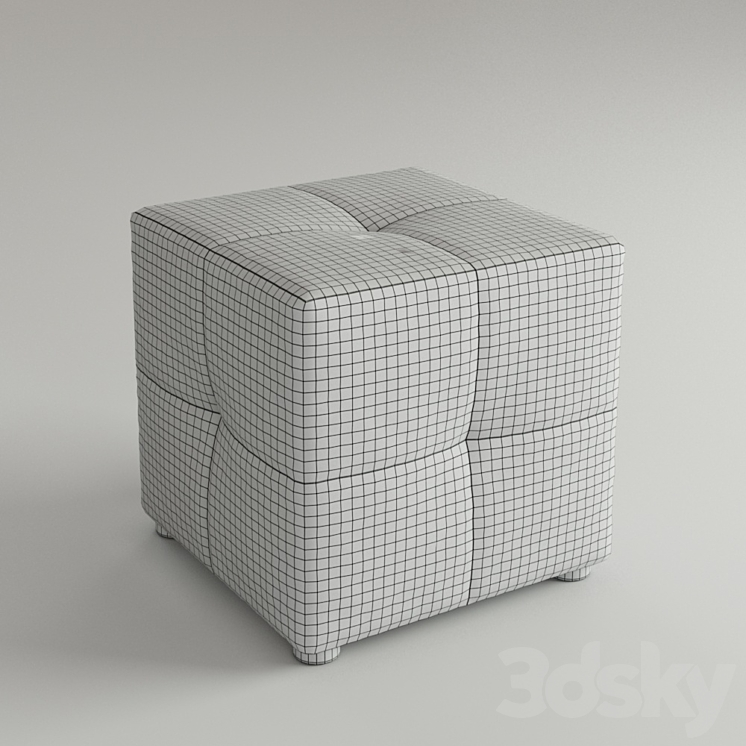 ottoman 3D Model