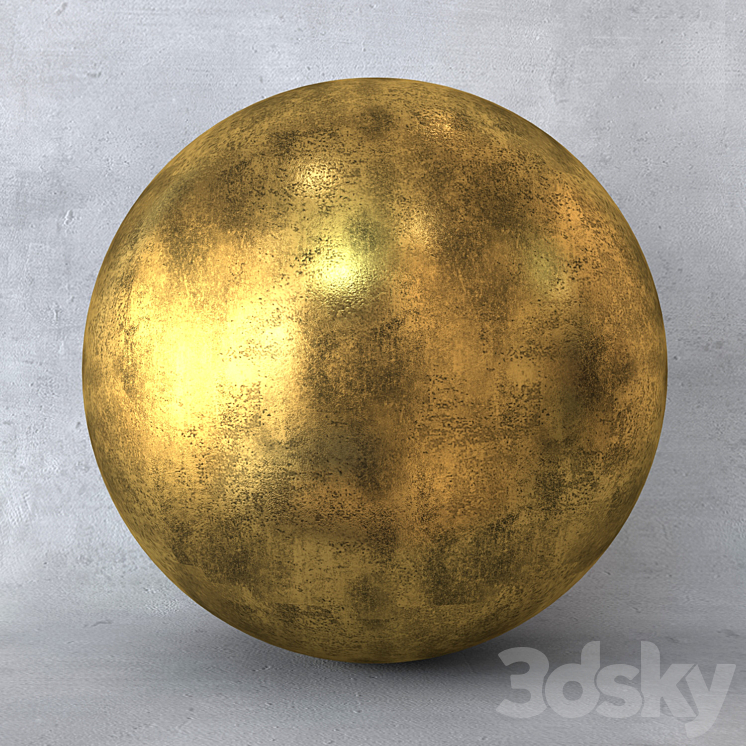 Antiq Gold 3D Model