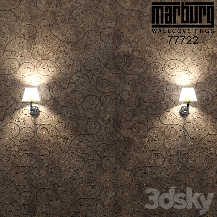 Wallpaper Marburg 77722 77701 53150 53364 3D Model