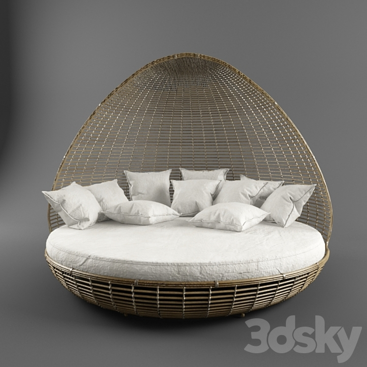 NEVIS DAYBED 3D Model