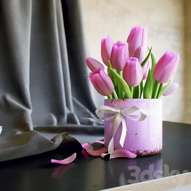 Tulips 3DS Max - thumbnail 1