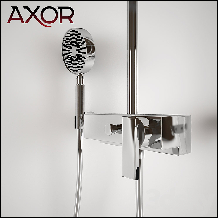 Shower Axor Citterio 3D Model