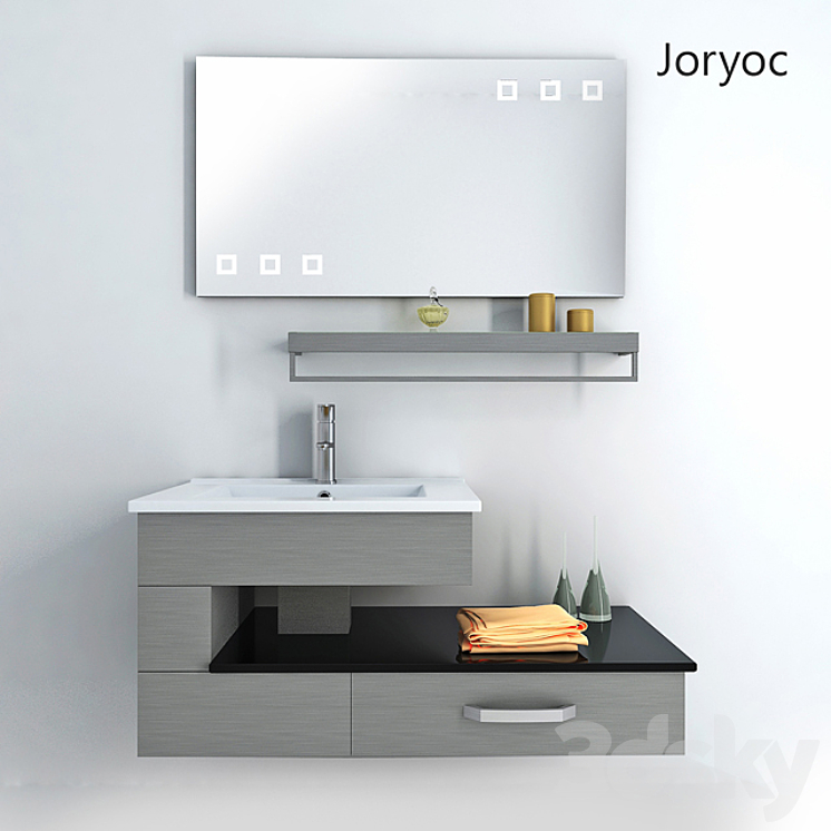 furniture for bathrooms 3DS Max - thumbnail 1