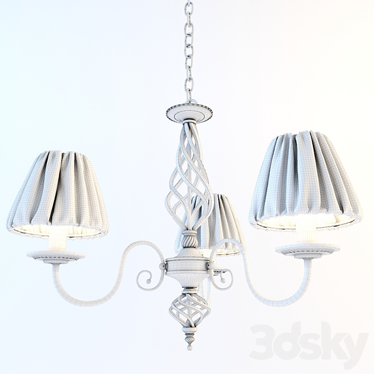 Chandelier Blitz 3D Model