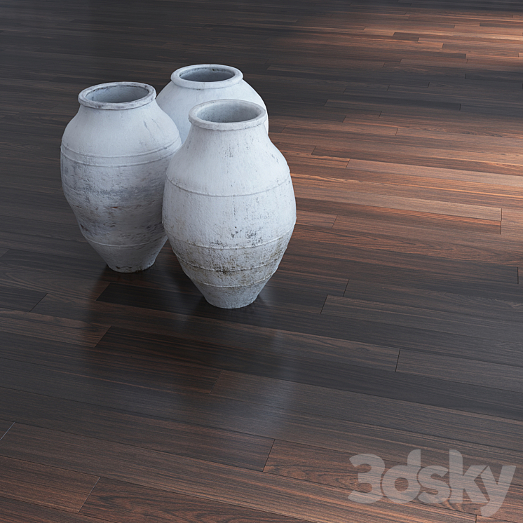 Flooring "Dark Chocolate" 3D Model