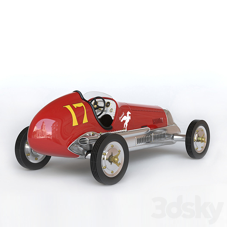 Authentic Models Super Car Spindizzy 3D Model