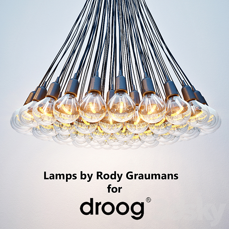Lamps by Rody Graumans for droog 3DS Max - thumbnail 1