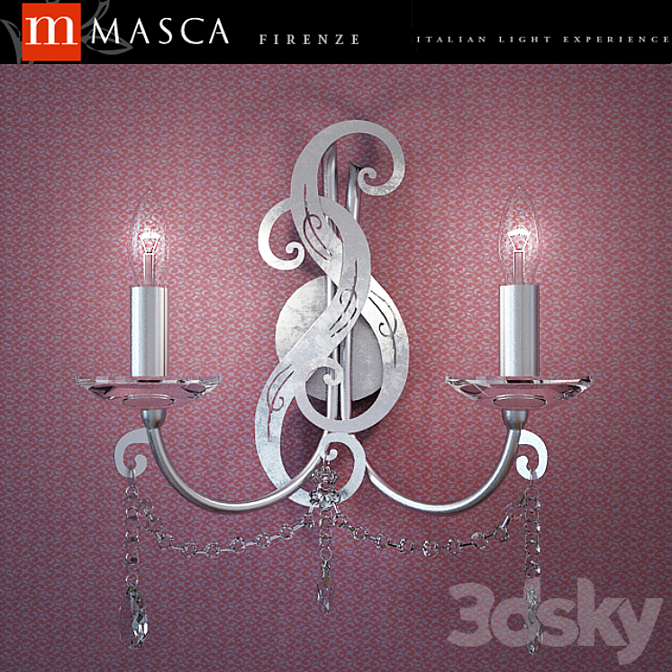 Bra Masca Opera 1834 \/ A2 Argento 3DS Max - thumbnail 1
