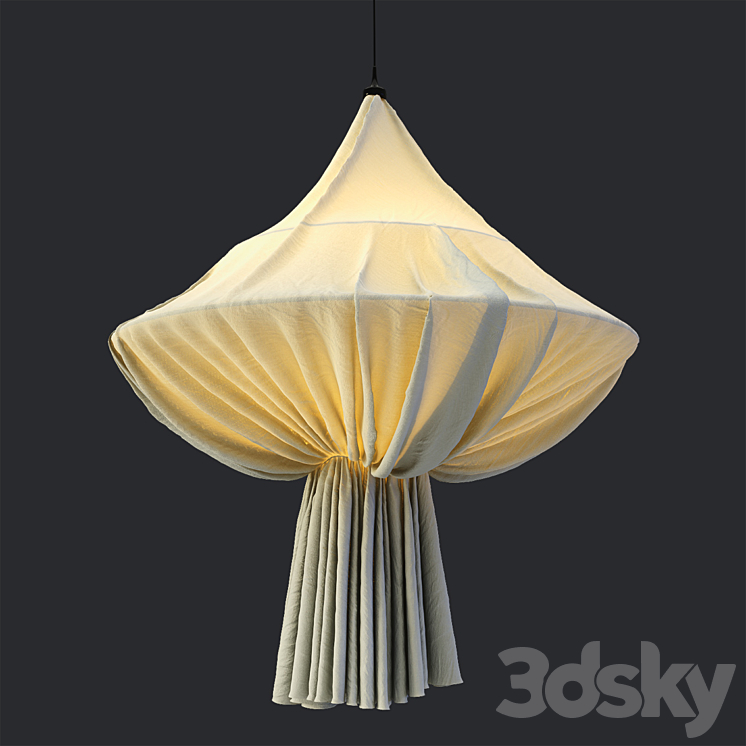 Fabric Chandelier