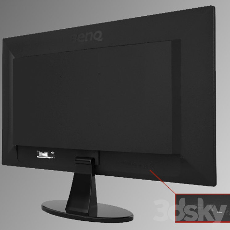 Benq GW2255 3D Model
