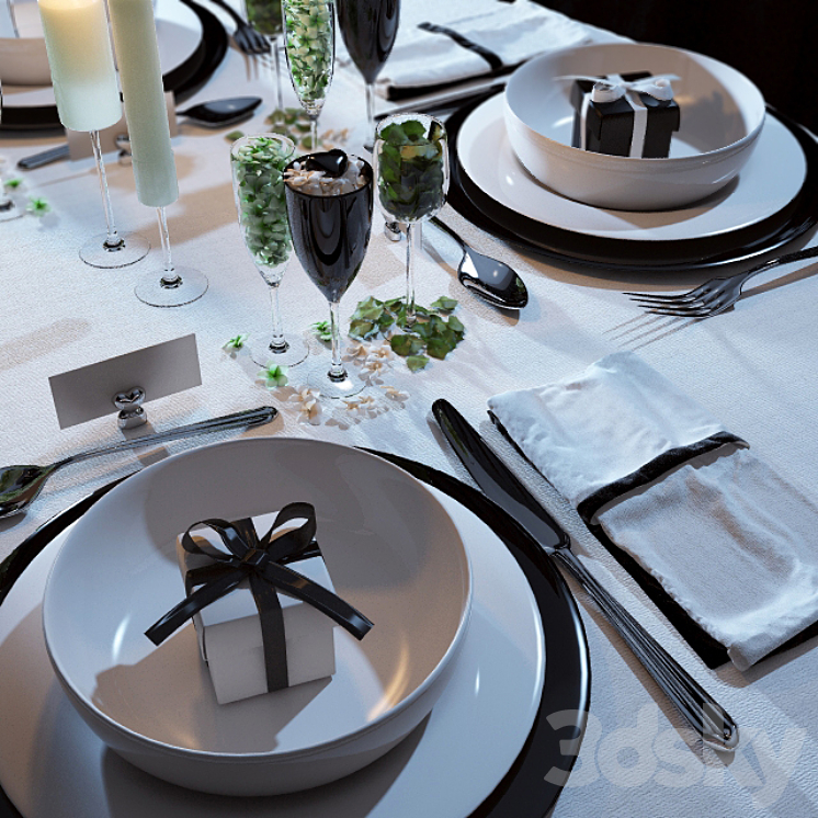 Tableware 3D Model
