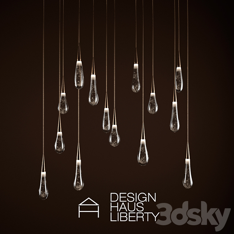 TEARDROP by Design Haus Liberty 3DS Max - thumbnail 1