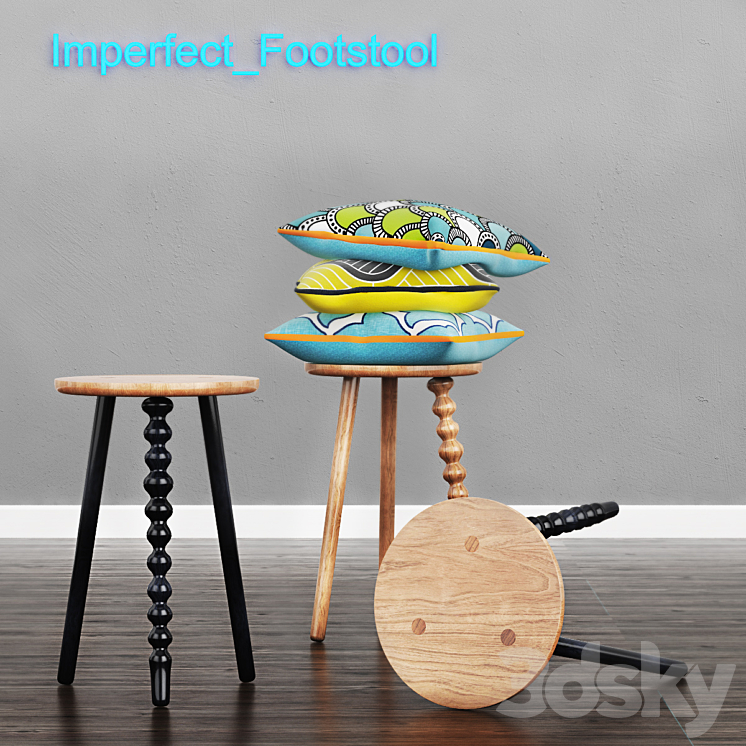 Imperfect_Stool 3DS Max - thumbnail 1