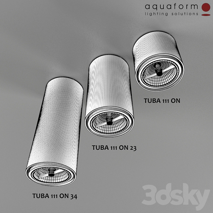 Lamp Polish manufacturer Aquaform Lighting Solution 3DS Max - thumbnail 2