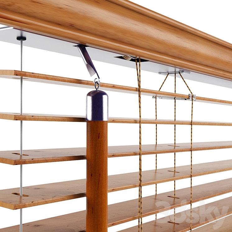 Wooden Blinds 3DS Max - thumbnail 2
