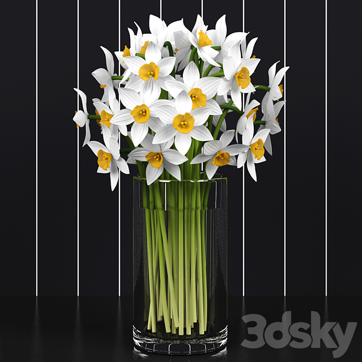 Daffodils \/ Daffodils 3DS Max - thumbnail 1