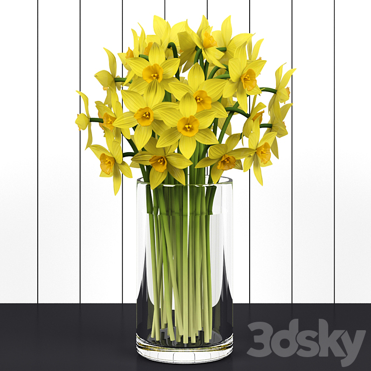 Daffodils \/ Daffodils 3DS Max - thumbnail 2