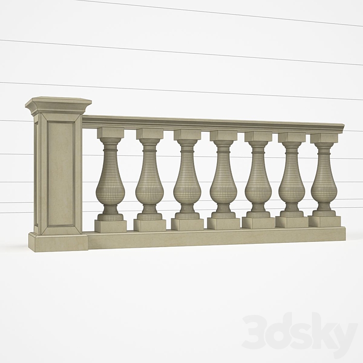 balustrade 3D Model