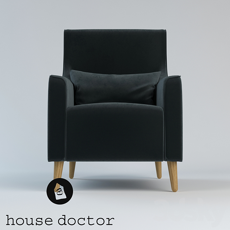 Armchair House Doctor 3DS Max - thumbnail 2