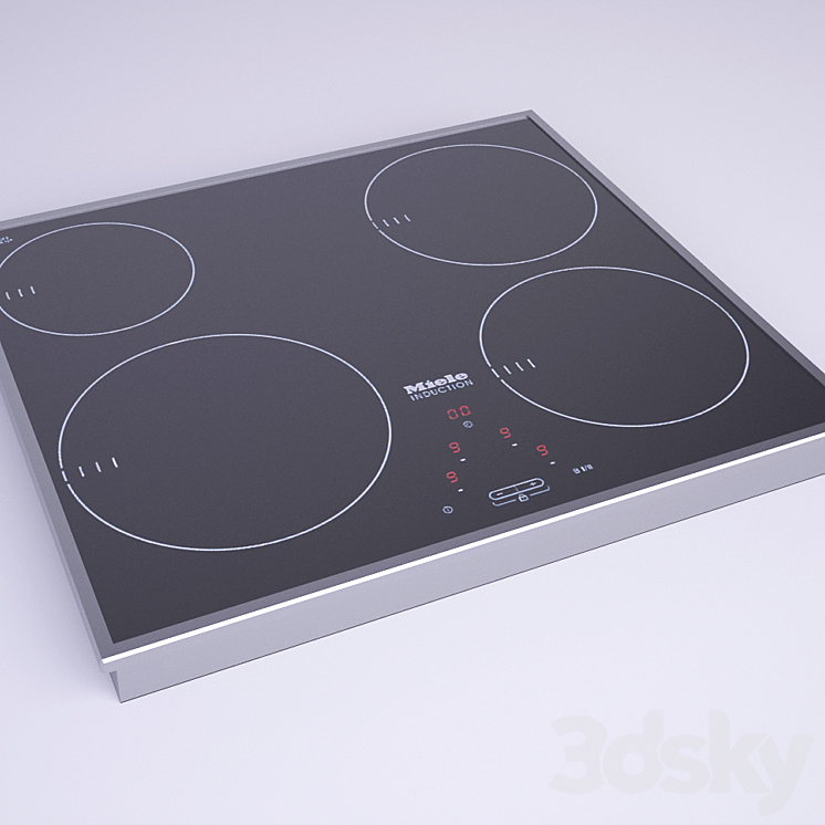 Miele stove Kitchen appliance 3D model