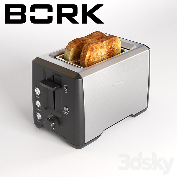 [3DSKY] Bork T701 3D Model NEW UPDATE 2023