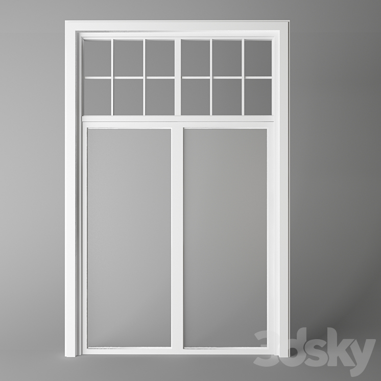 door and window 3D Model