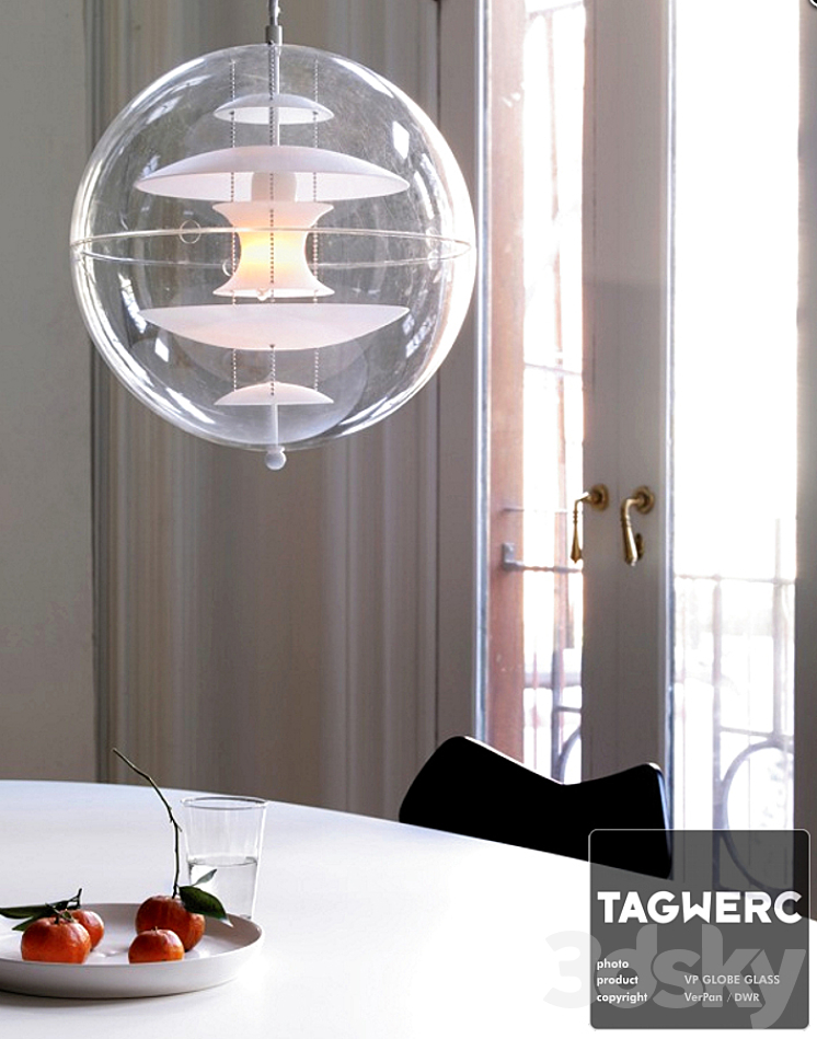The pendant light Vp Globe from Ver Pan 3D Model Free