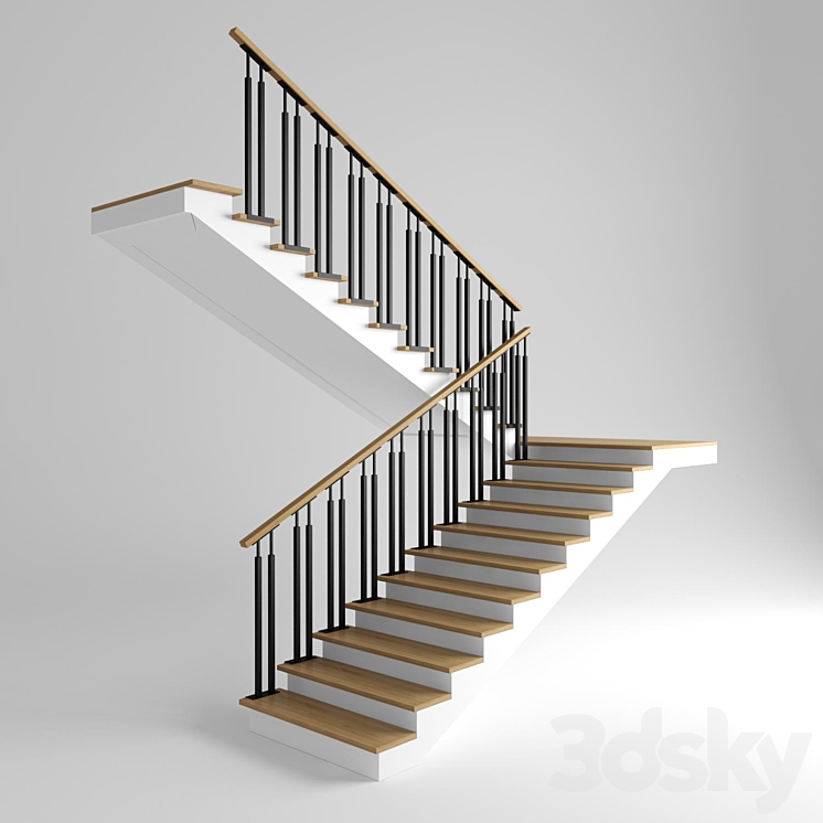 Staircase 3DS Max - thumbnail 1