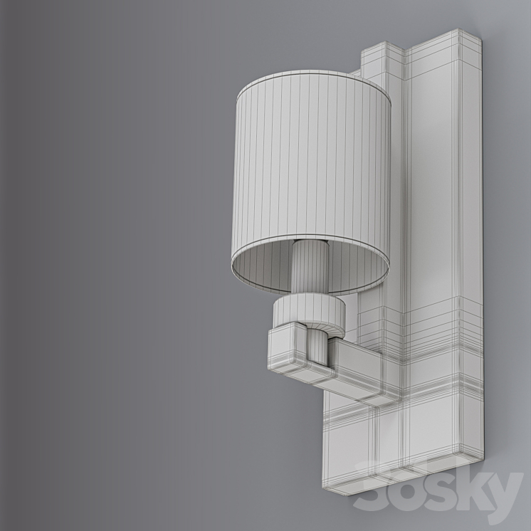 Powell & Bonell Phantom Sconce 9545 3D Model