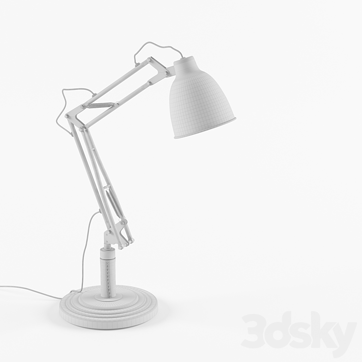 Anglepoise (1932) four-spring 3D Model