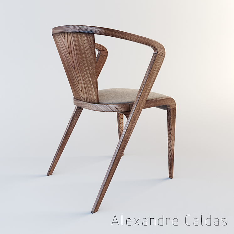 Root Chair by Alexandre Caldas 3DS Max - thumbnail 1