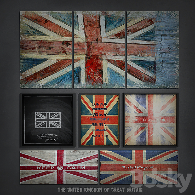 Picture &quot;The United Kingdom of Great Britain&quot;（model:239715_Rectangle_Vray）