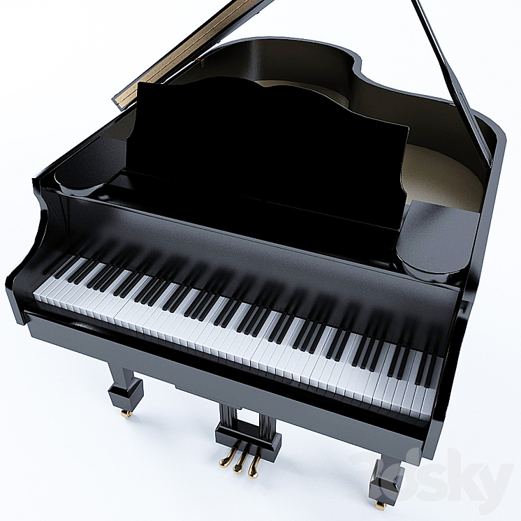 Piano 3D Model