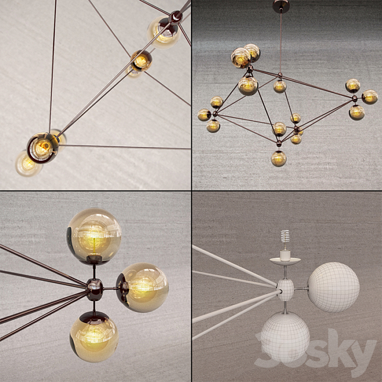 Lamp Reise 3D Model